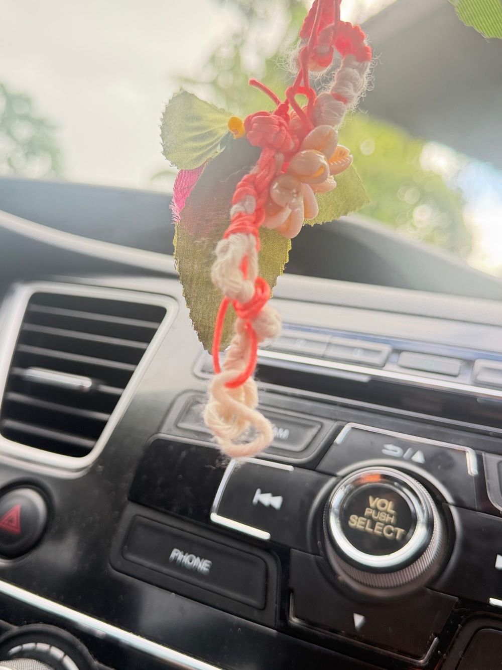 Car ornament handmade inspired by Hilo Hawaii